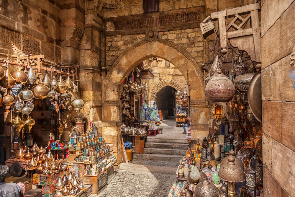 Giza Pyramids , Grand Egyptian Museum , Old Cairo and The Old bazaar