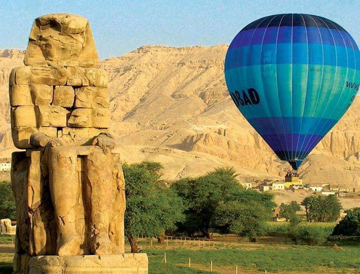 Overday to Luxor by Air from Cairo