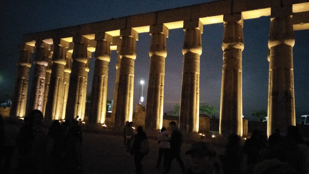 Karnak Sound and light show from Luxor